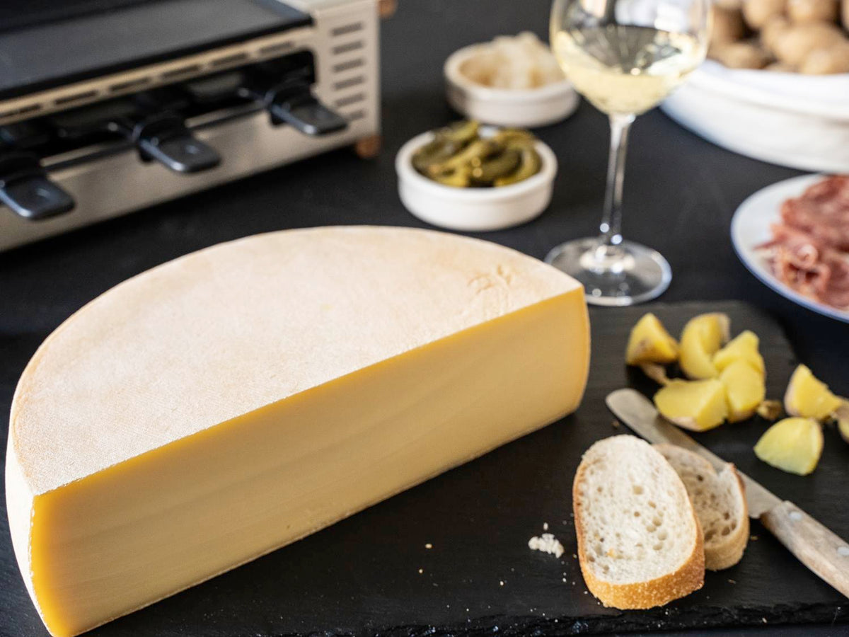wie lange kann man raclette käse aufbewahren Raclette SWISS | Halber Laib